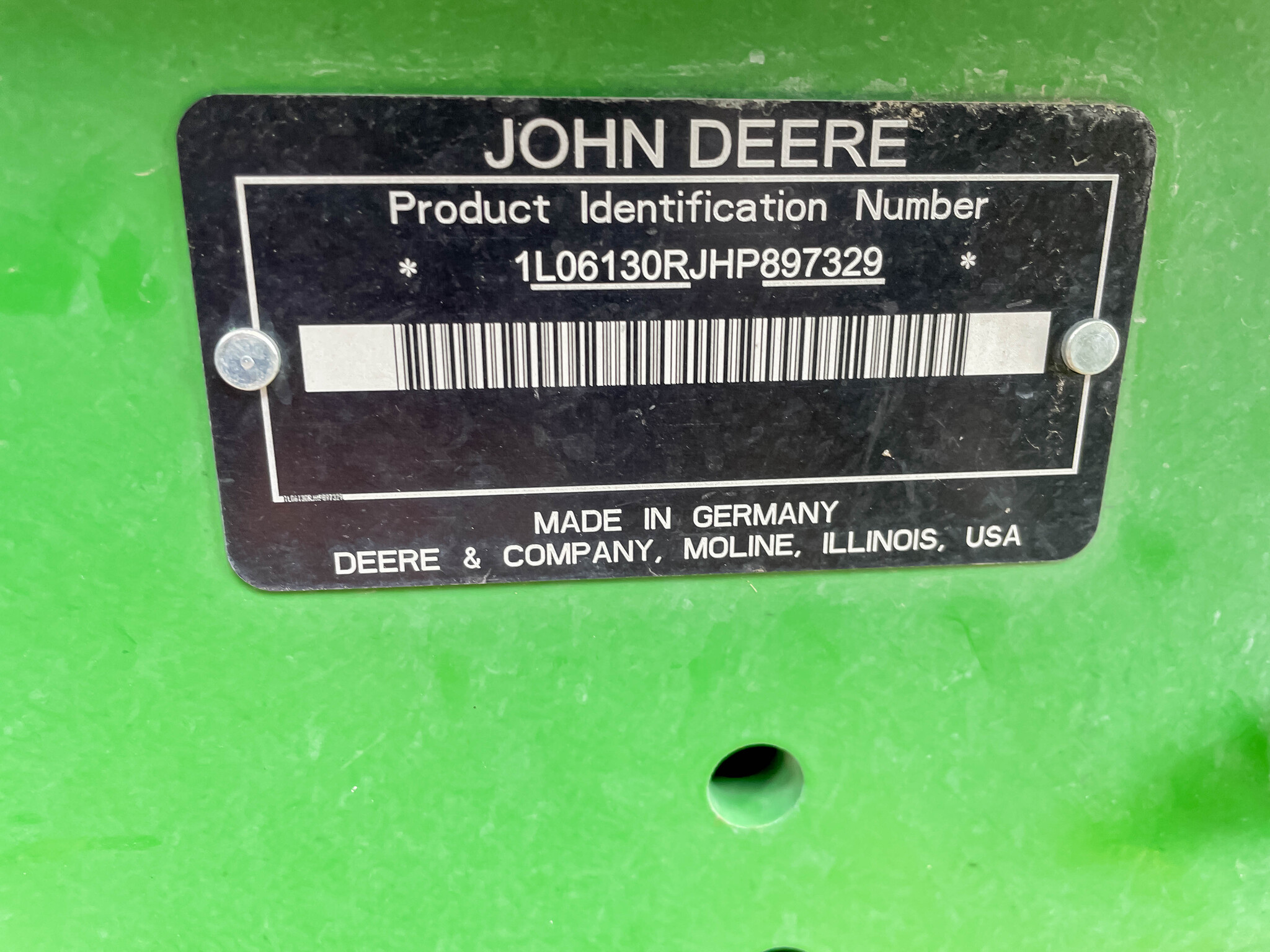  2018 John Deere 6130R at LandMark in Minden, NE