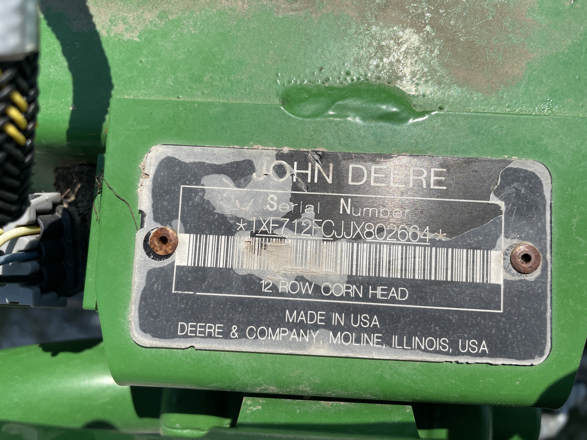  2018 John Deere 712FC at LandMark in Hastings, NE