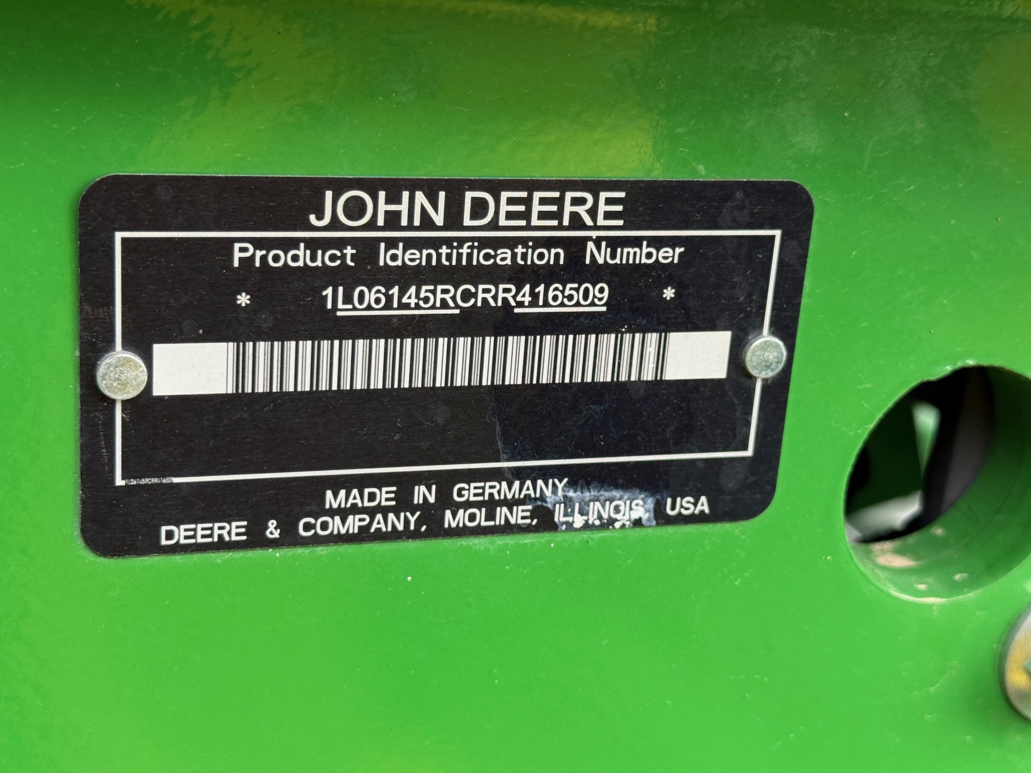  2024 John Deere 6R 145 at LandMark in Beatrice, NE