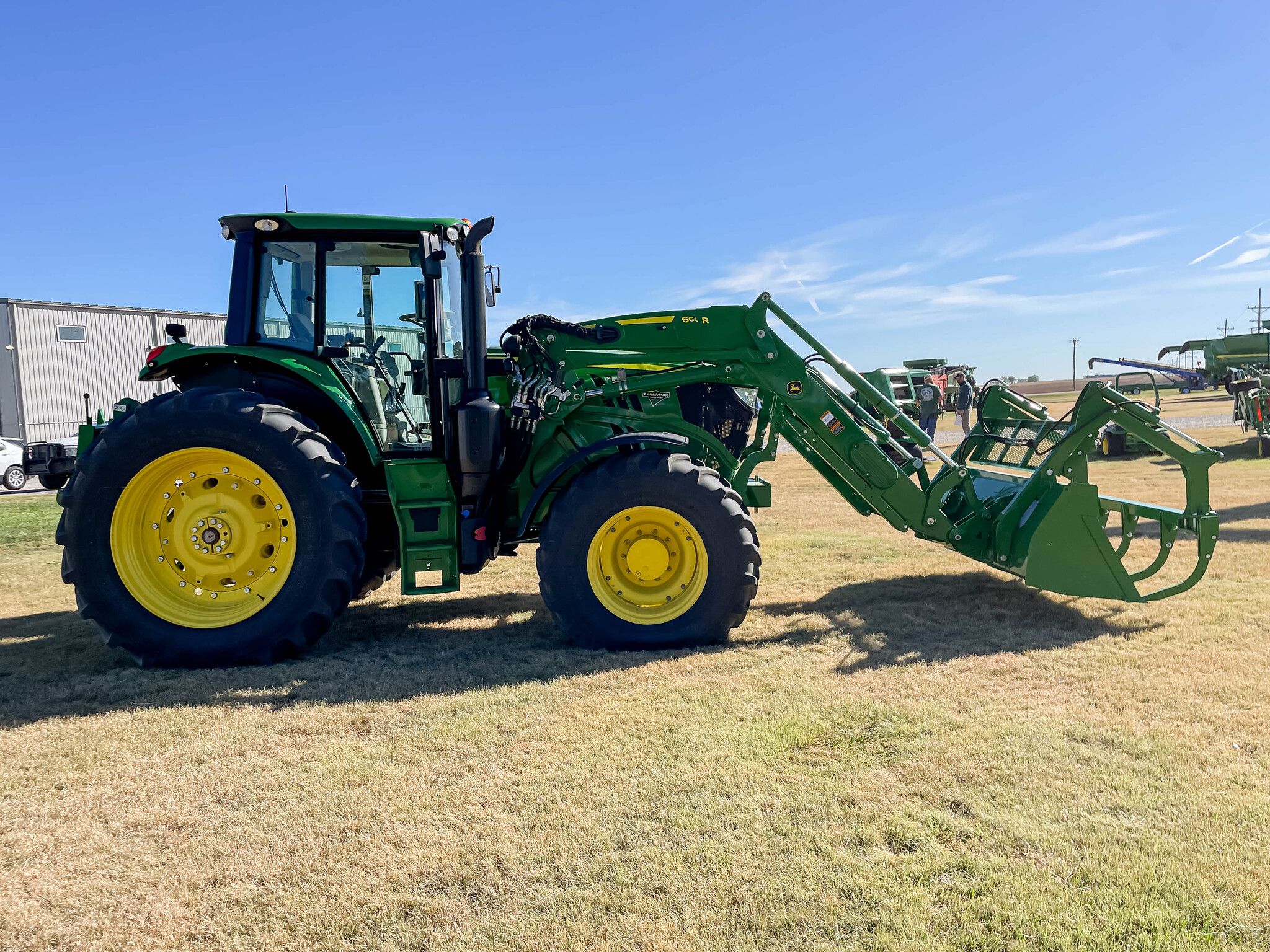  2022 John Deere 6155M at LandMark in Phillipsburg, KS