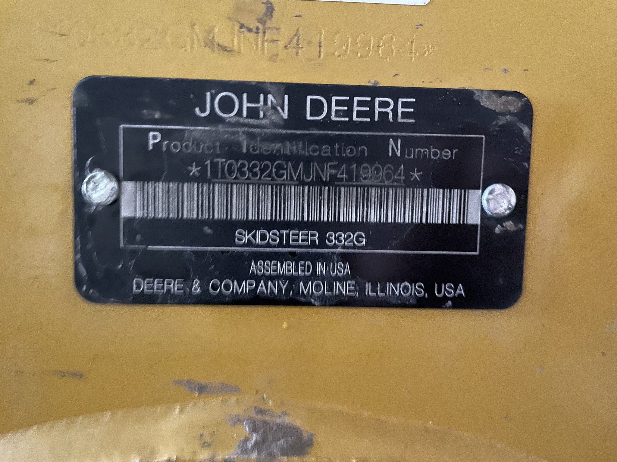  2022 John Deere 332G at LandMark in Superior, NE