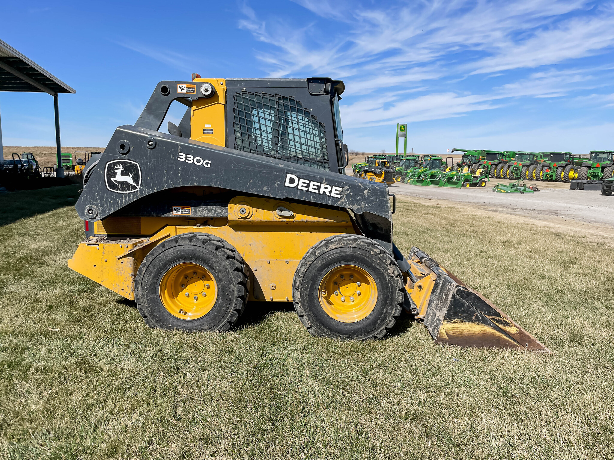 2019 John Deere 330G at LandMark in Minden, NE