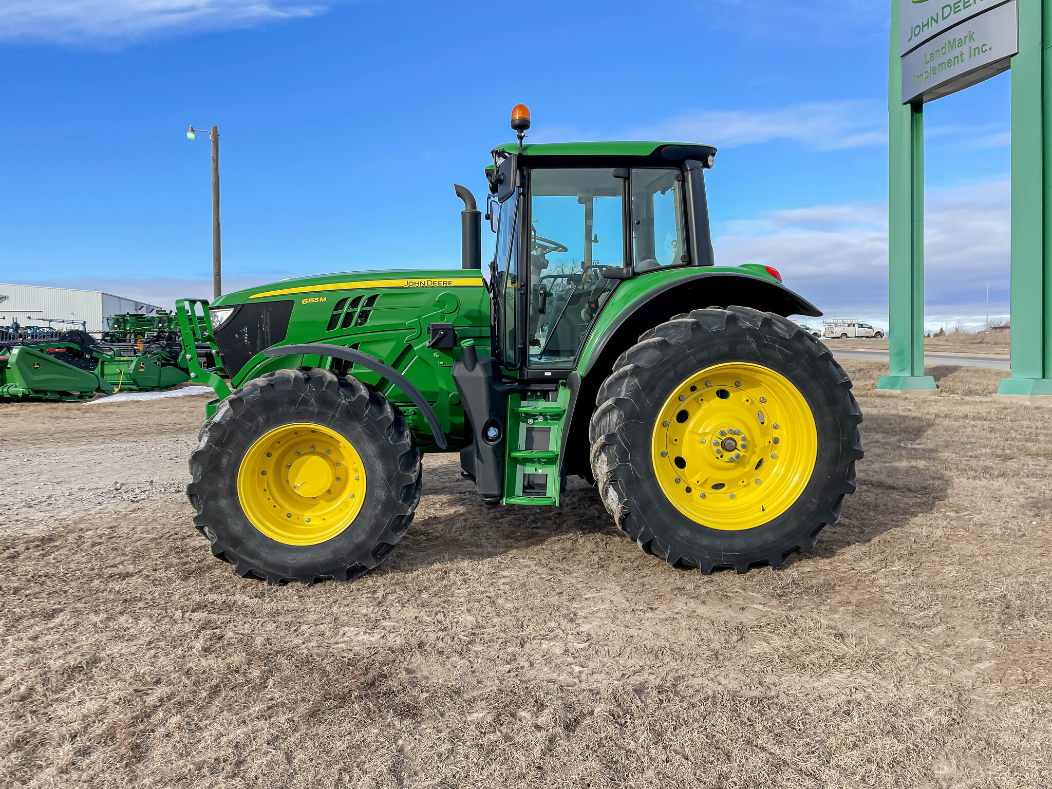  2023 John Deere 6155M at LandMark in Beatrice, NE