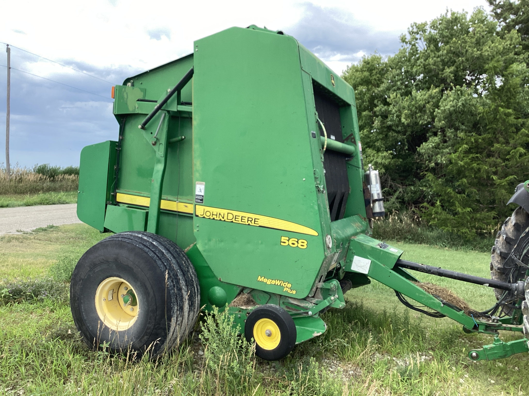  2008 John Deere 568 at LandMark in Smith Center, KS