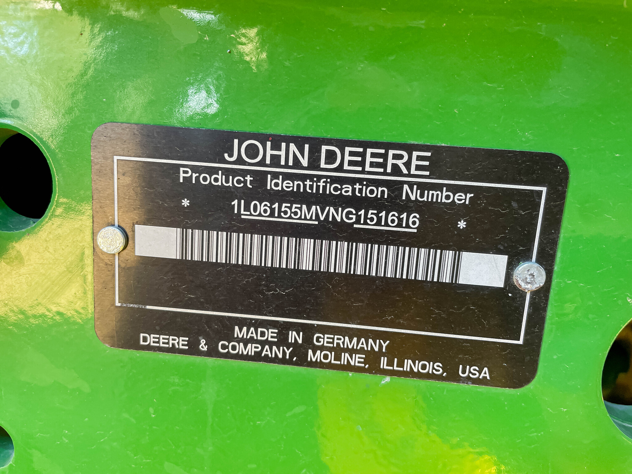  2022 John Deere 6155M at LandMark in Phillipsburg, KS