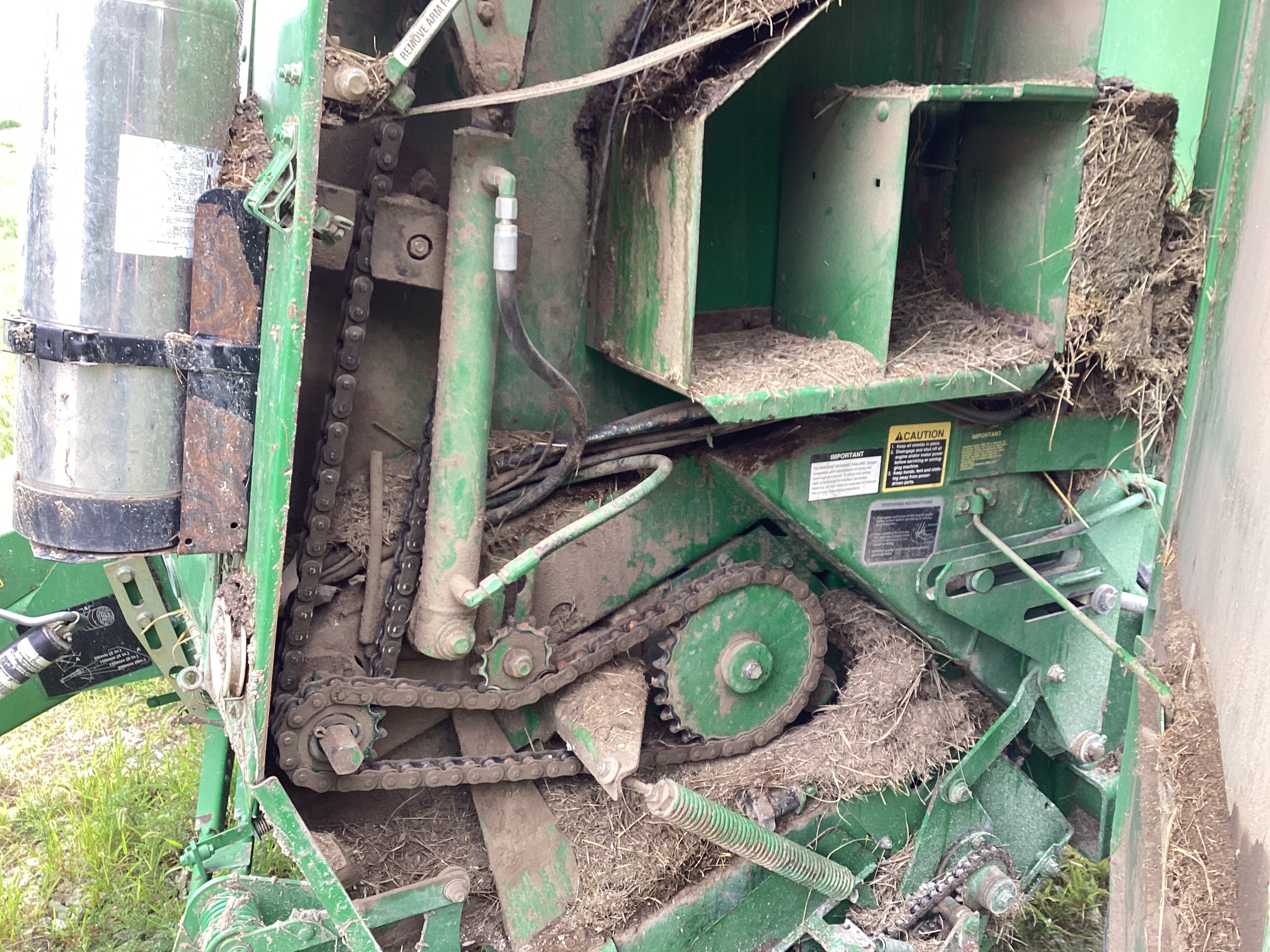  2008 John Deere 568 at LandMark in Smith Center, KS