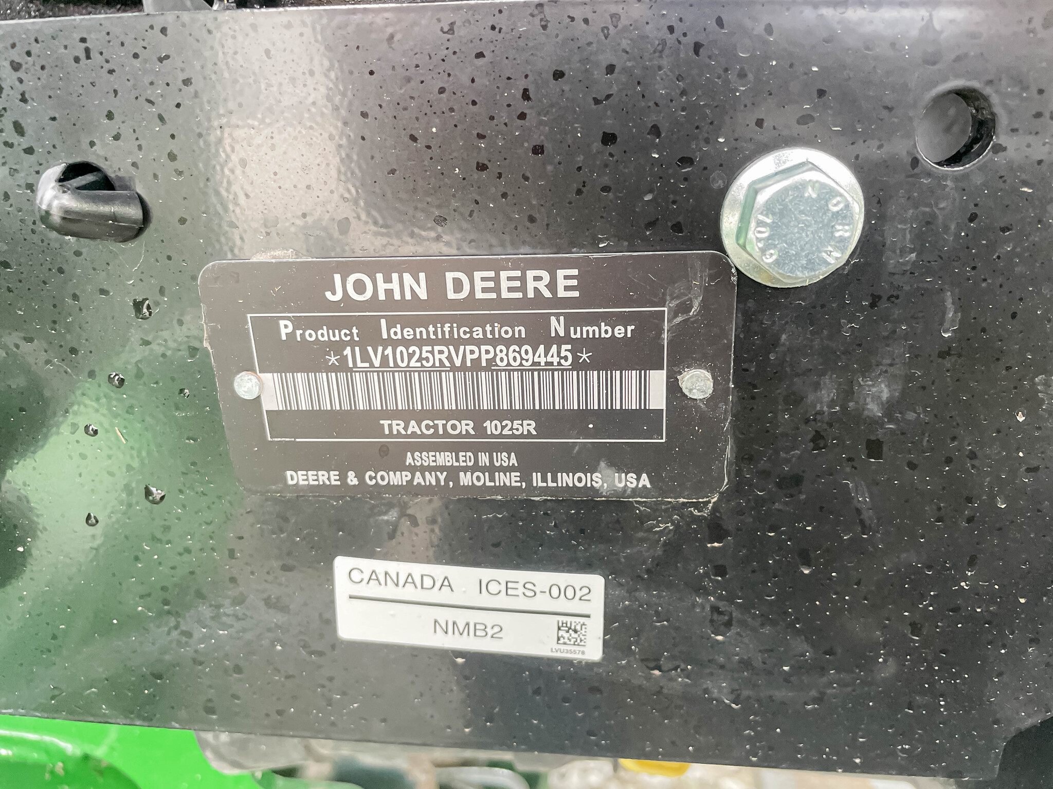  2023 John Deere 1025R at LandMark in Smith Center, KS