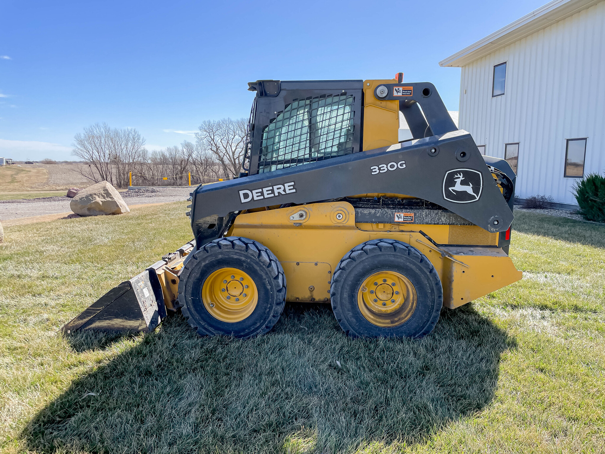  2019 John Deere 330G at LandMark in Minden, NE