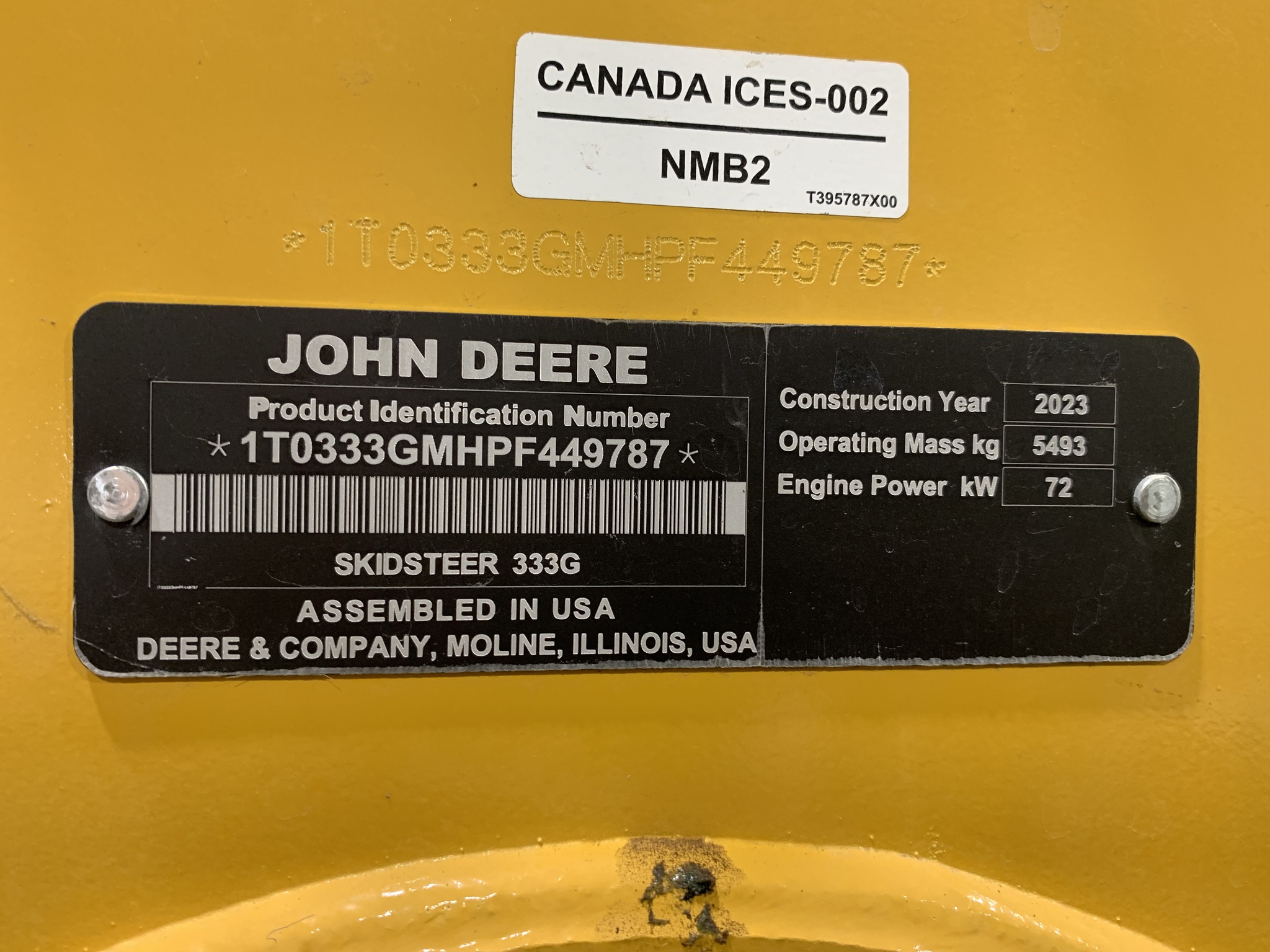  2023 John Deere 333G at LandMark in Hastings, NE