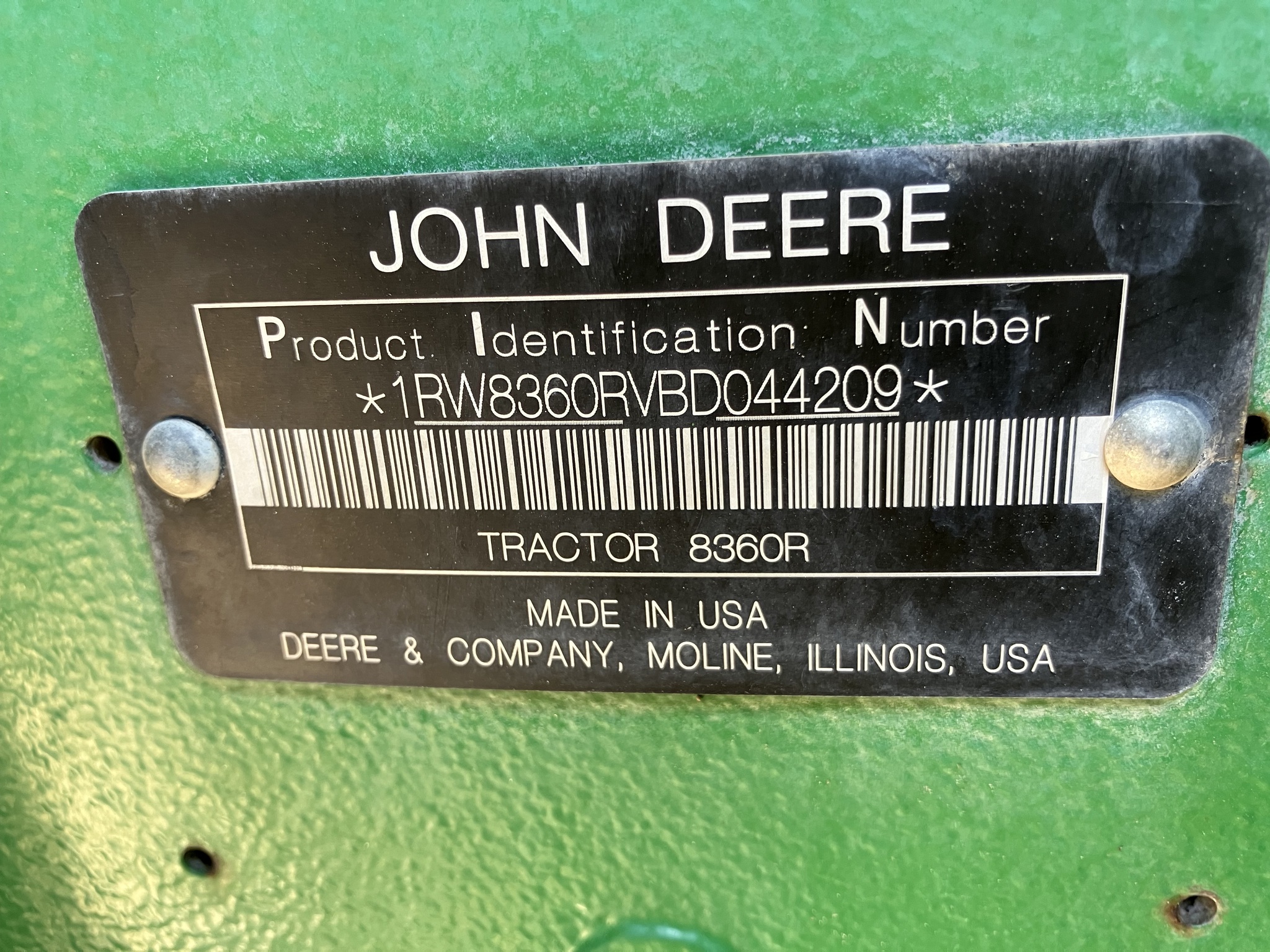  2011 John Deere 8360R at LandMark in Lexington, NE