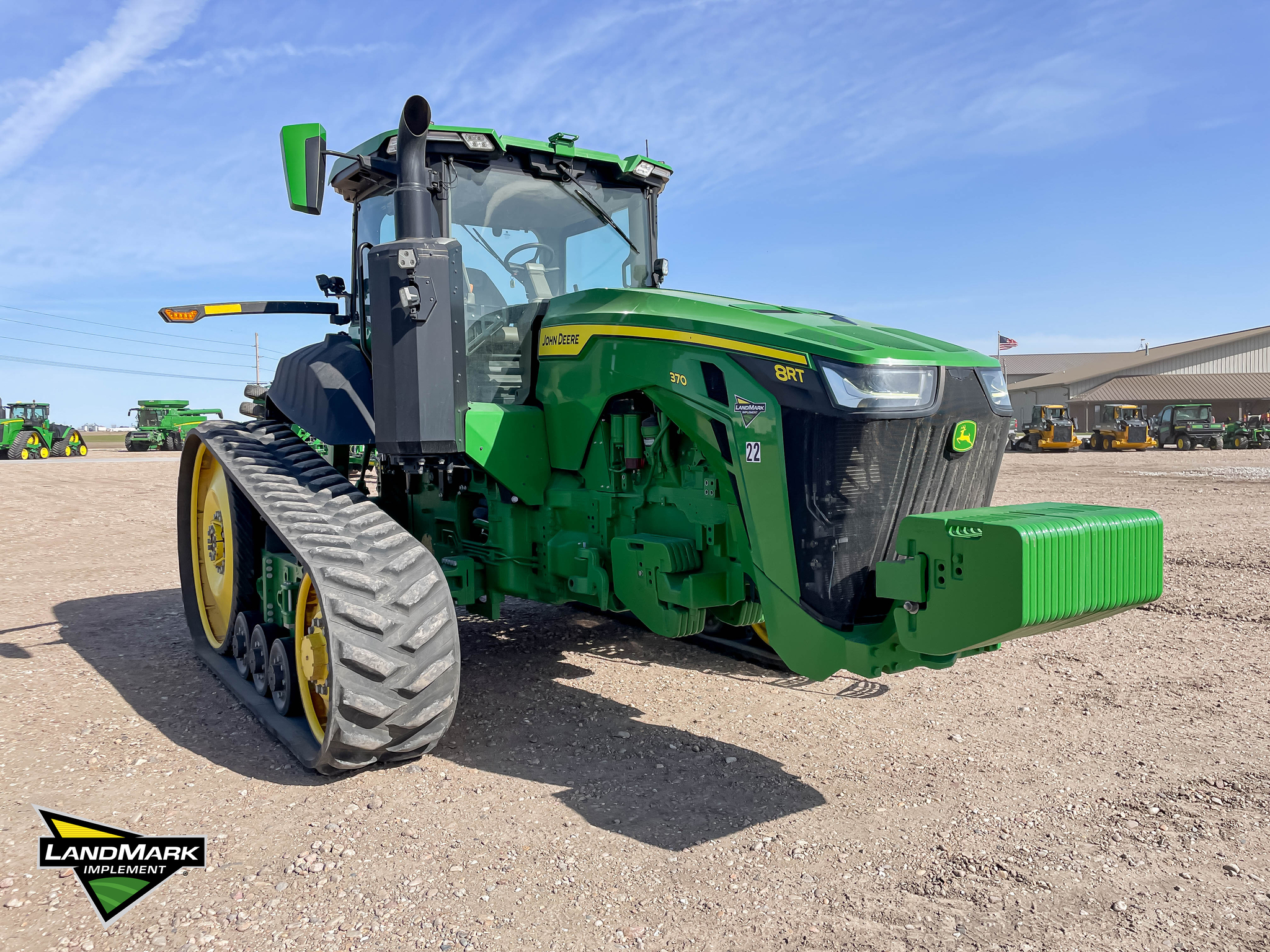  2022 John Deere 8RT 370 at LandMark in Minden, NE