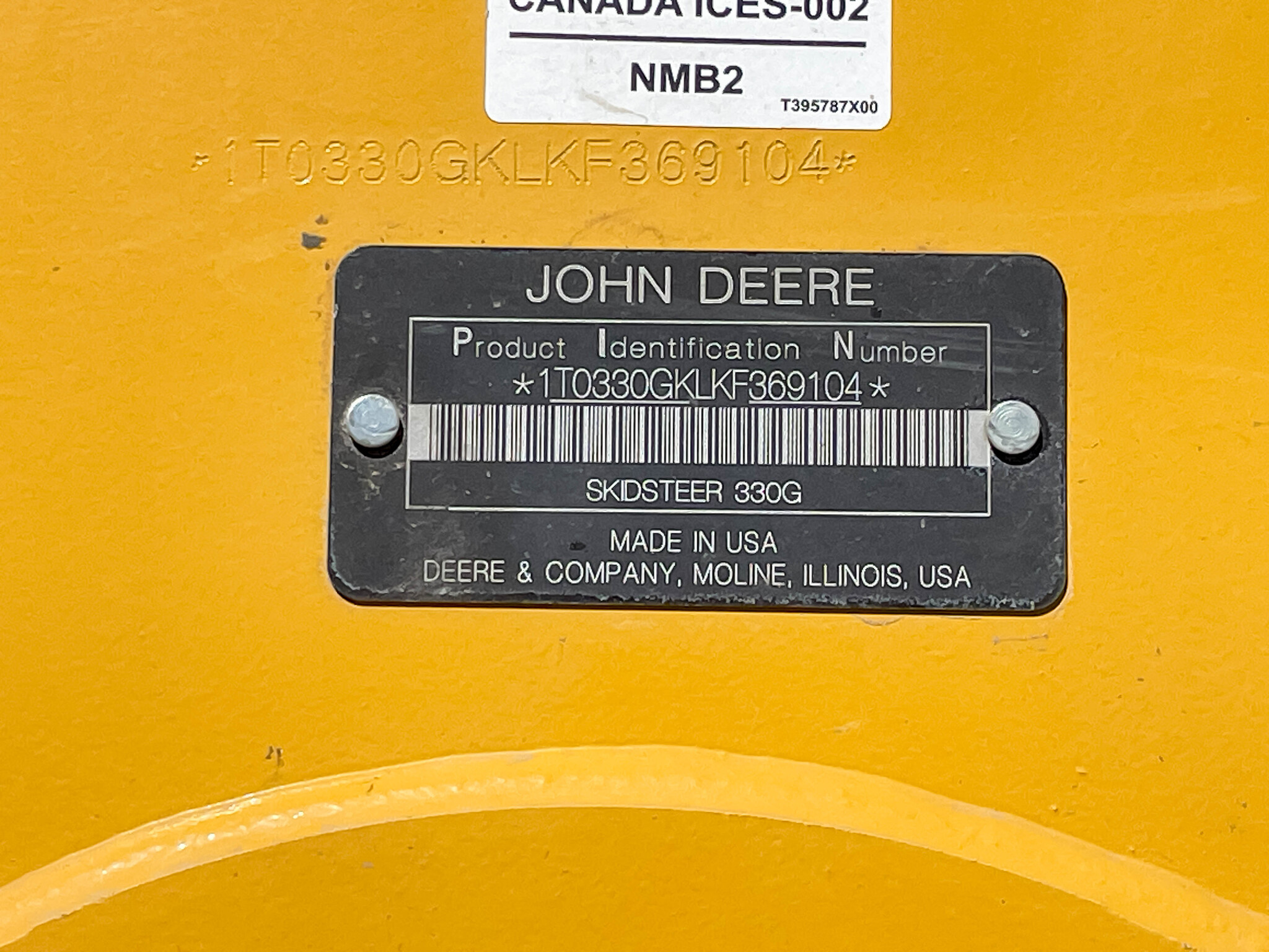  2019 John Deere 330G at LandMark in Minden, NE