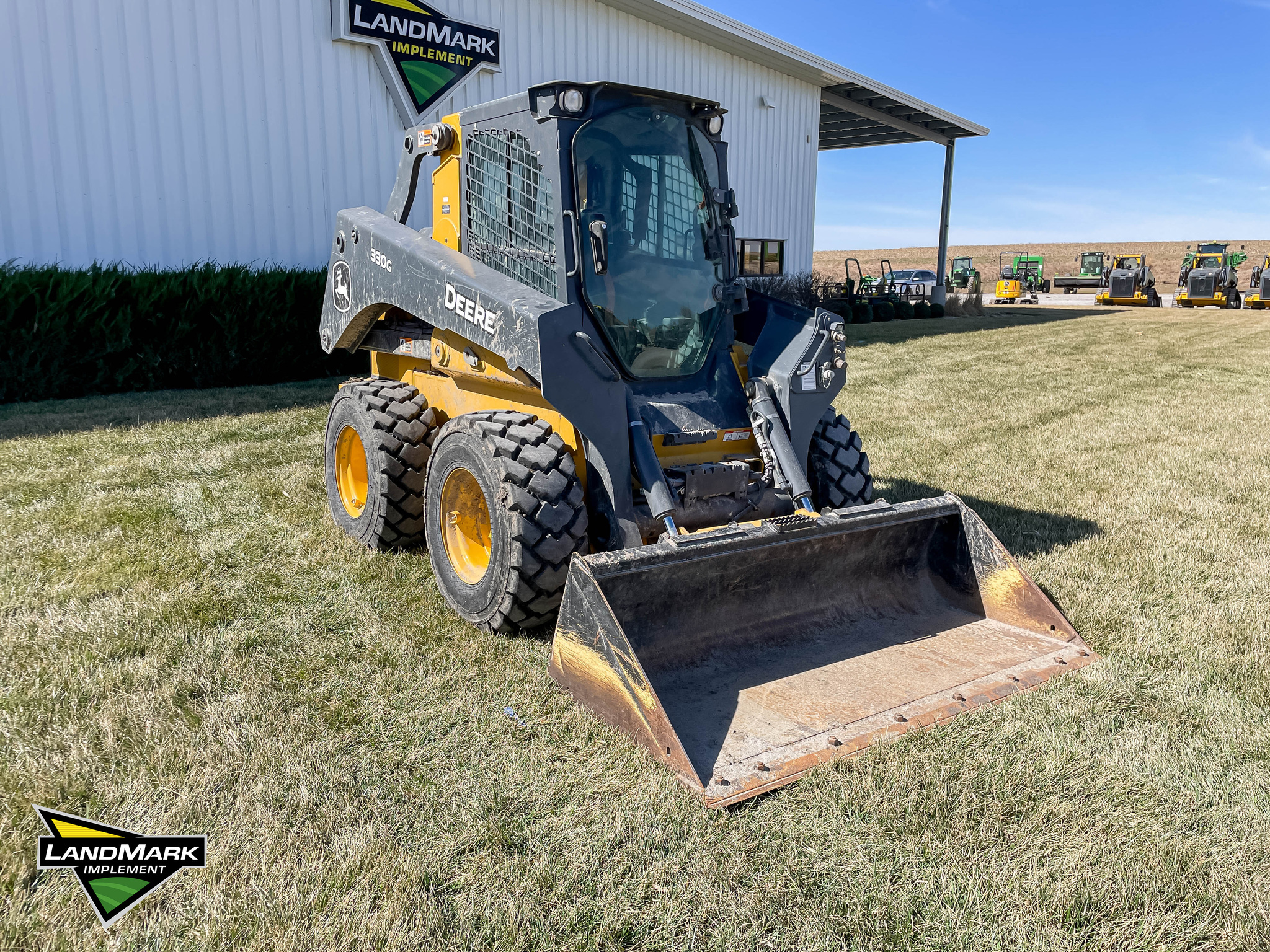  2019 John Deere 330G at LandMark in Minden, NE