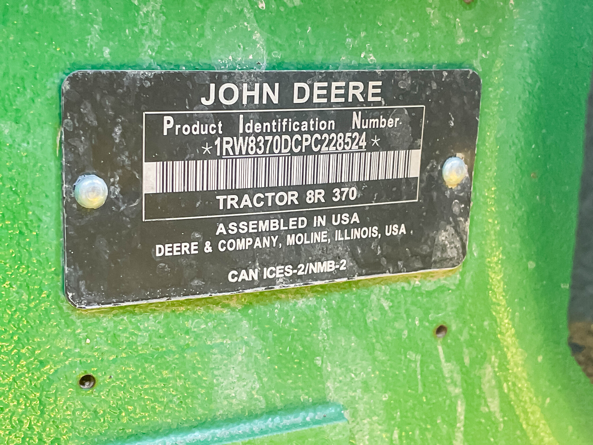  2023 John Deere 8R 370 at LandMark in Hastings, NE