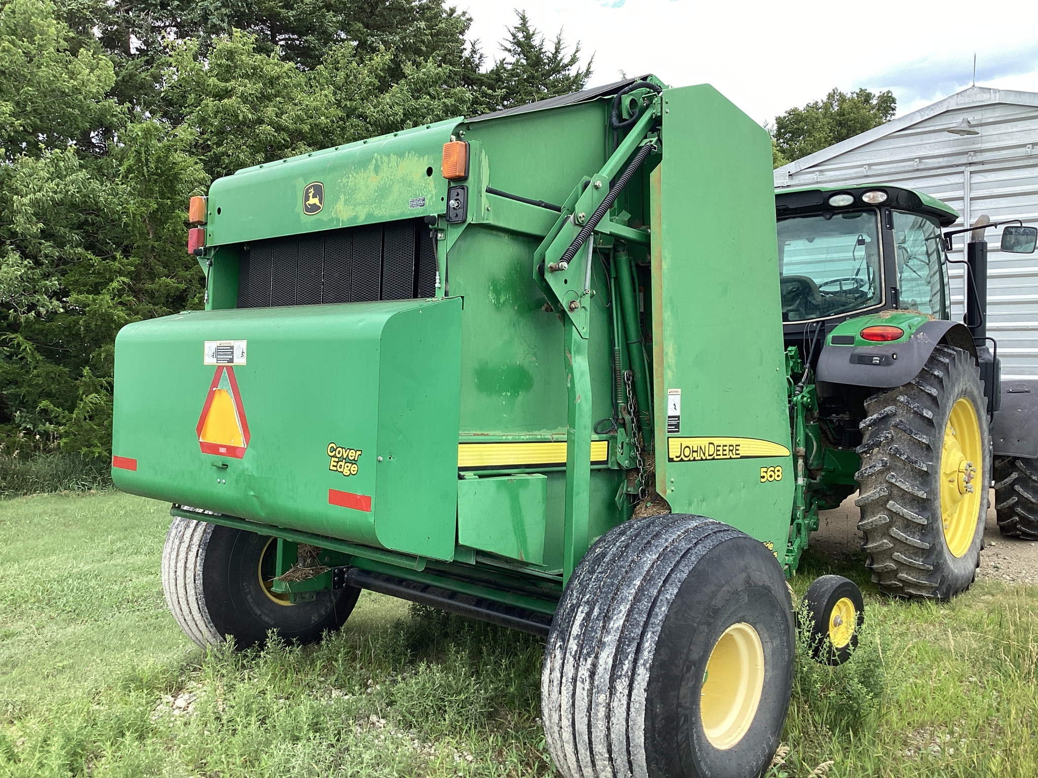  2008 John Deere 568 at LandMark in Smith Center, KS