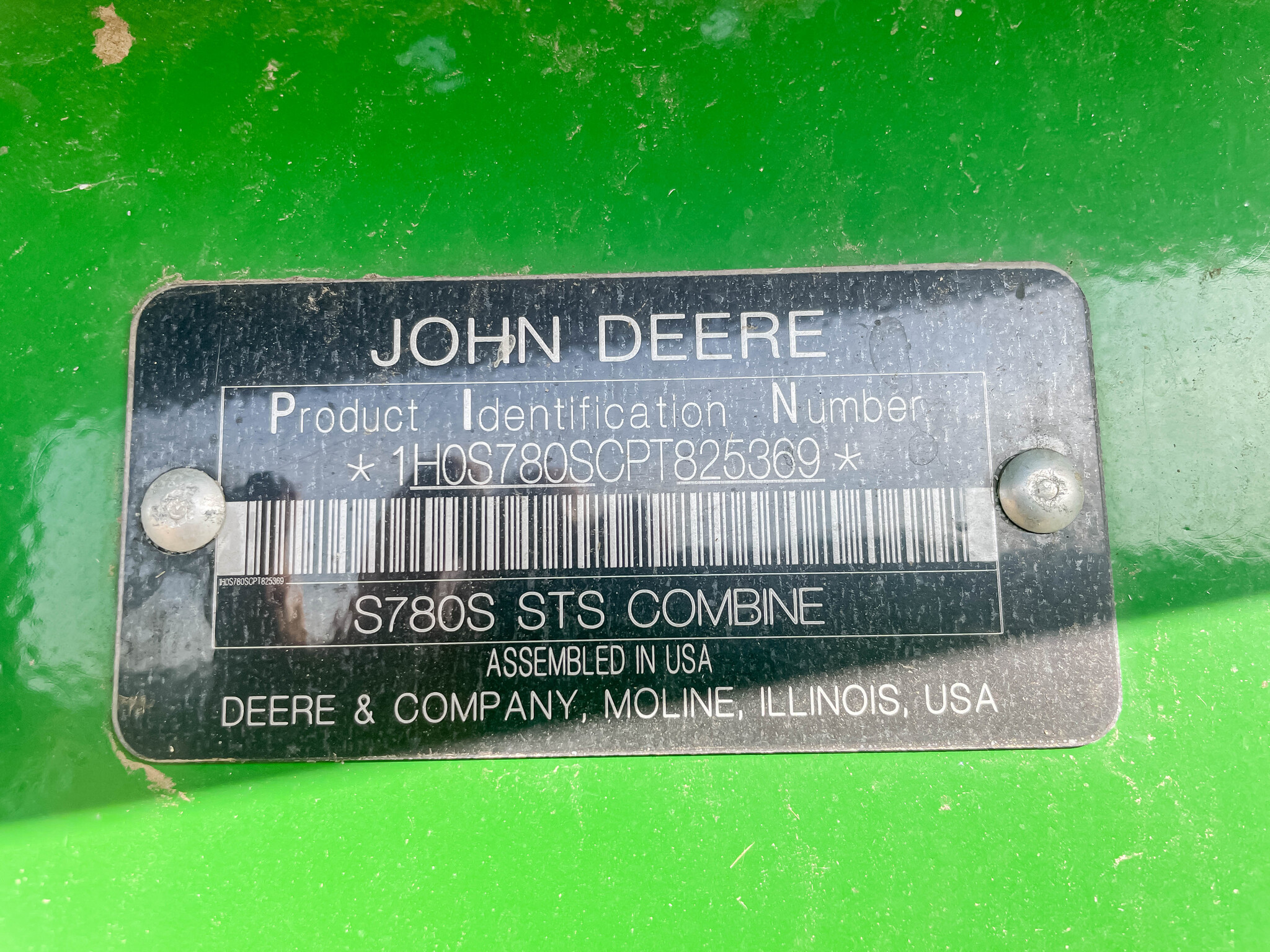  2023 John Deere S780 at LandMark in Hastings, NE