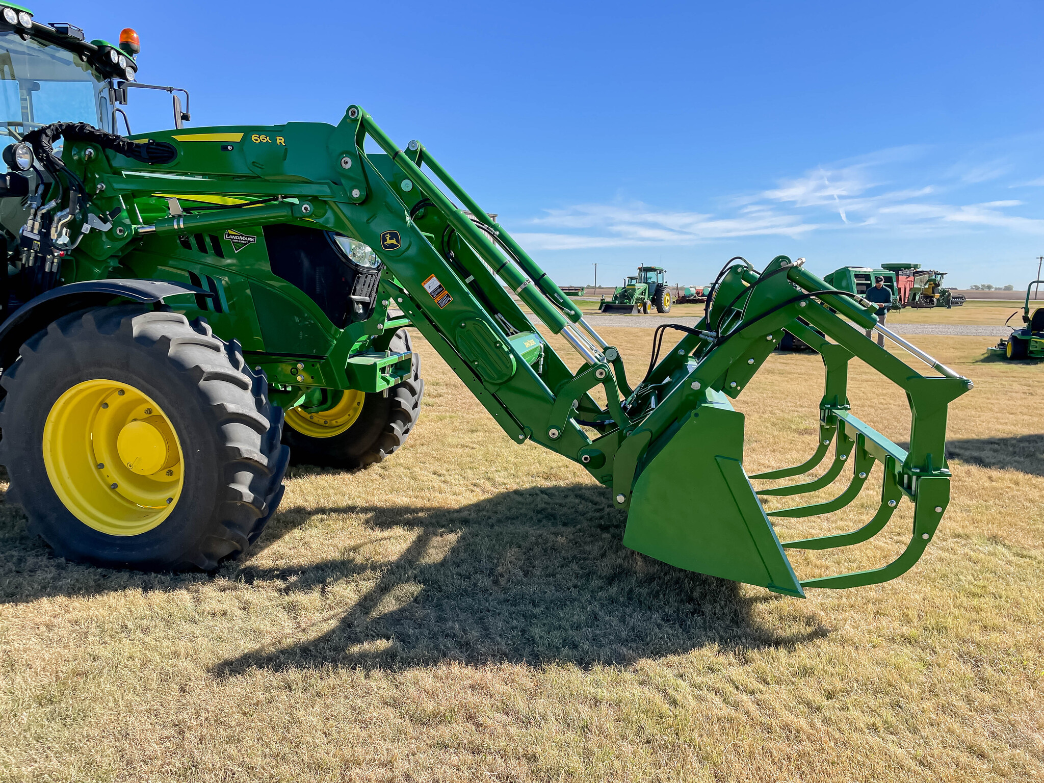  2022 John Deere 6155M at LandMark in Phillipsburg, KS