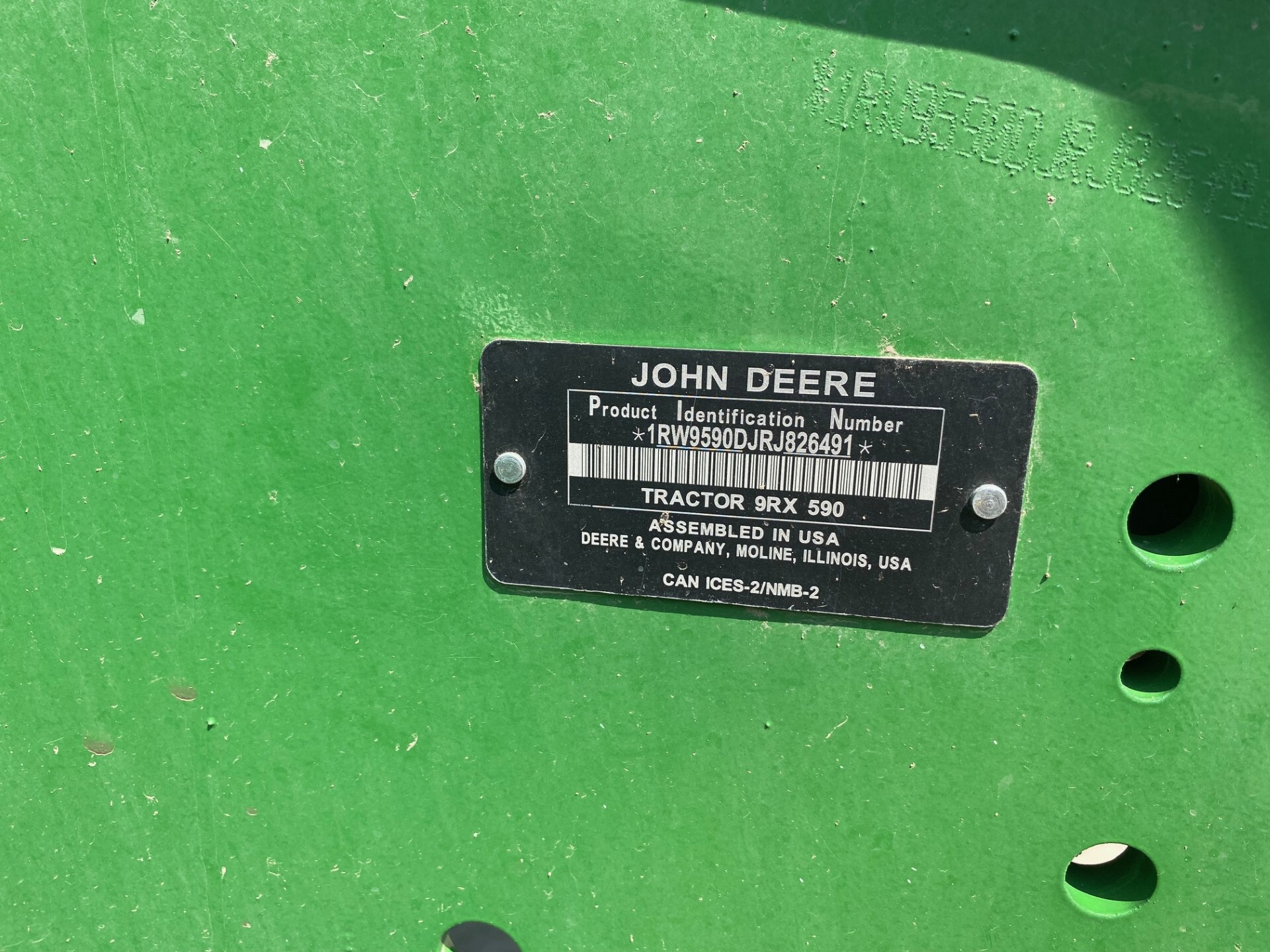  2024 John Deere 9RX 590 at LandMark in Kearney, NE